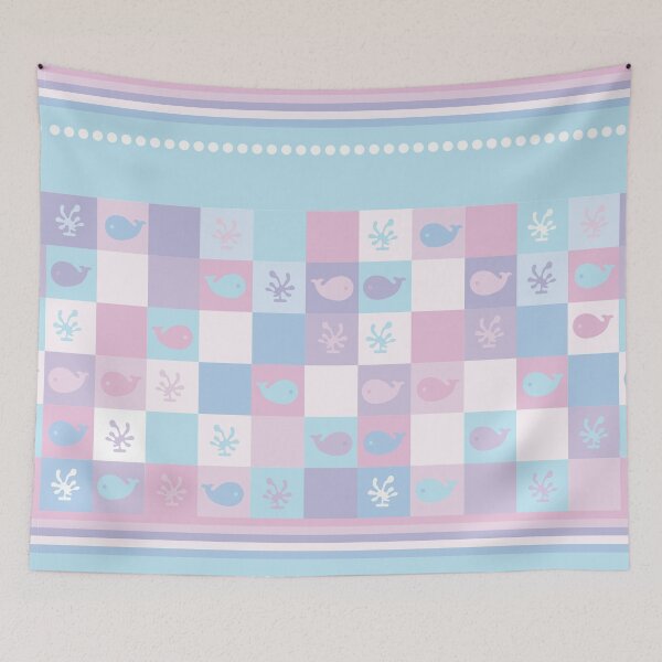 Item preview, Pastel lovely whale designed and sold by Princess404.