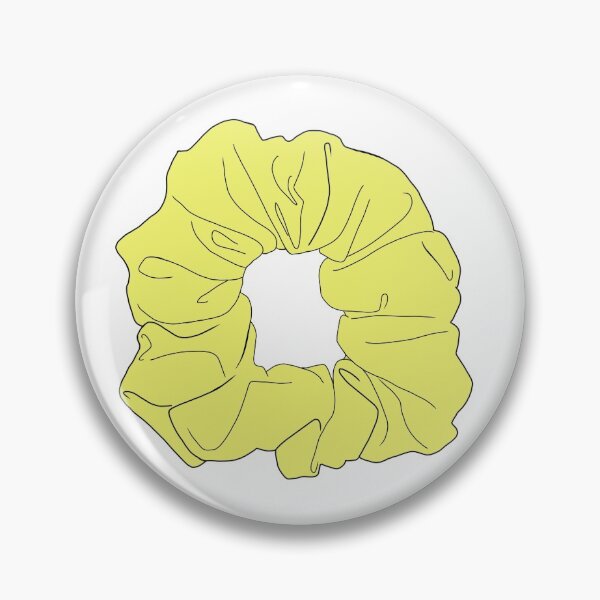 Item preview, Yellow Scrunchie  designed and sold by FeistyDesigns.