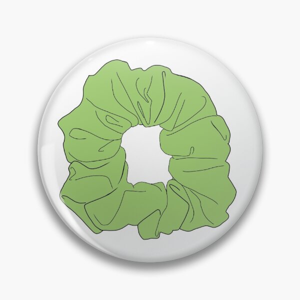Item preview, Green Scrunchie  designed and sold by FeistyDesigns.