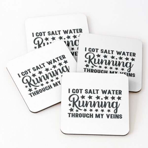 Item preview, I Got Salt Water Running Through My Veins Summer designed and sold by travellb.