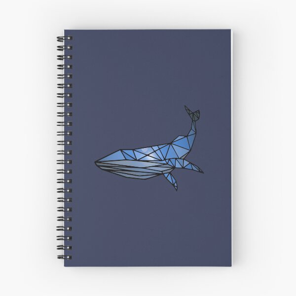 Item preview, Sun Flare Polygon Whale - Blue designed and sold by Chubuter.