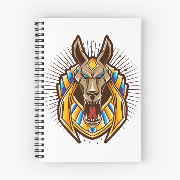 Item preview, Anubis Head Illustration Isolated White Background designed and sold by Peekonet.