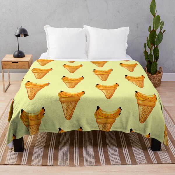 Item preview, THE ENTIRE FRUIT COLLECTION - Banana ICE CREAM - funny ice cream designs   designed and sold by Iskybibblle.