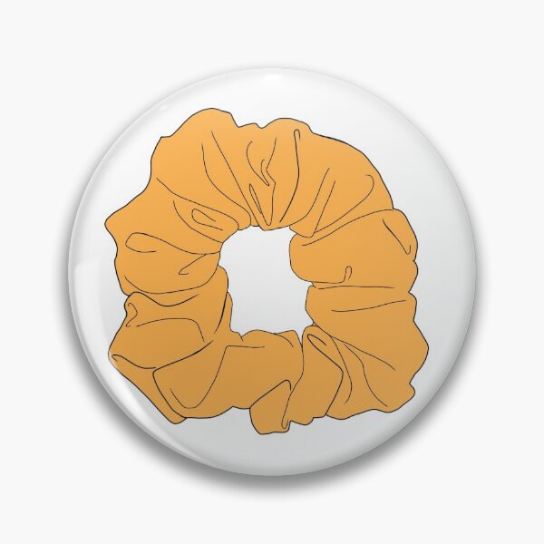 Item preview, Orange Scrunchie  designed and sold by FeistyDesigns.