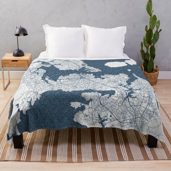 Item preview, Auckland City Map of New Zealand - Coastal designed and sold by deMAP.