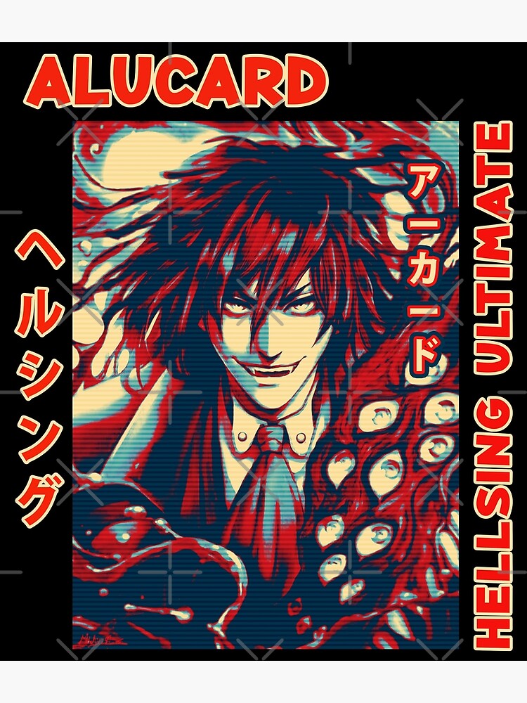 Hellsing Alucard Bullet Dark Fantasy Anime Poster for Sale by BillScott2