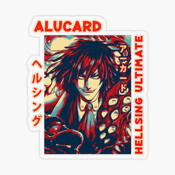 Alucard Hellsing Dark Fantasy Anime Ultimate Character Essential T-Shirt  for Sale by BillScott2