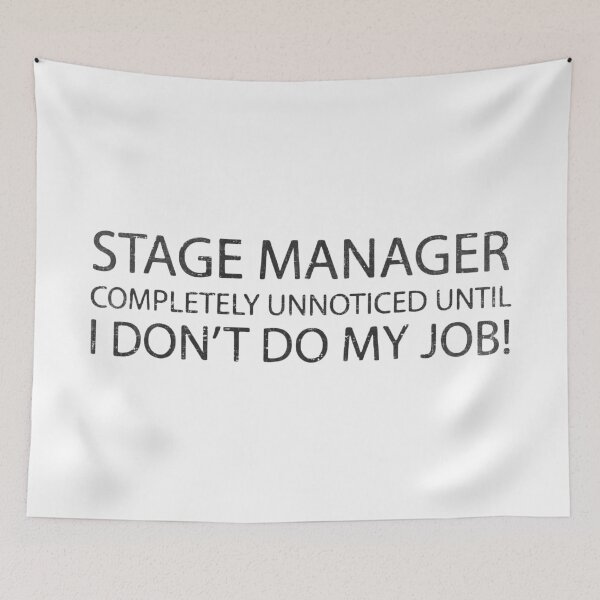 Item preview, Stage Manager Unnoticed designed and sold by LavaDeception.