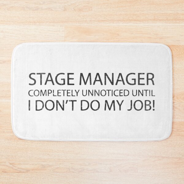 Item preview, Stage Manager Unnoticed designed and sold by LavaDeception.