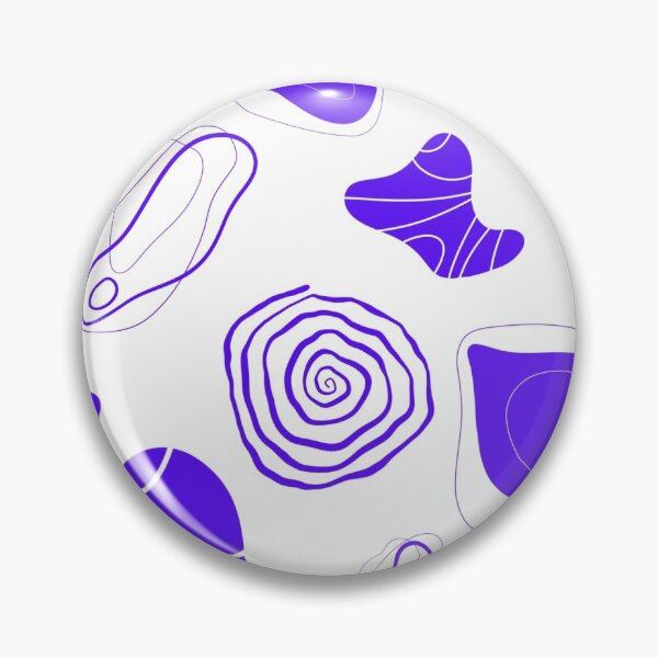 Item preview, Blue Abstract Shapes designed and sold by Minxylynx4.