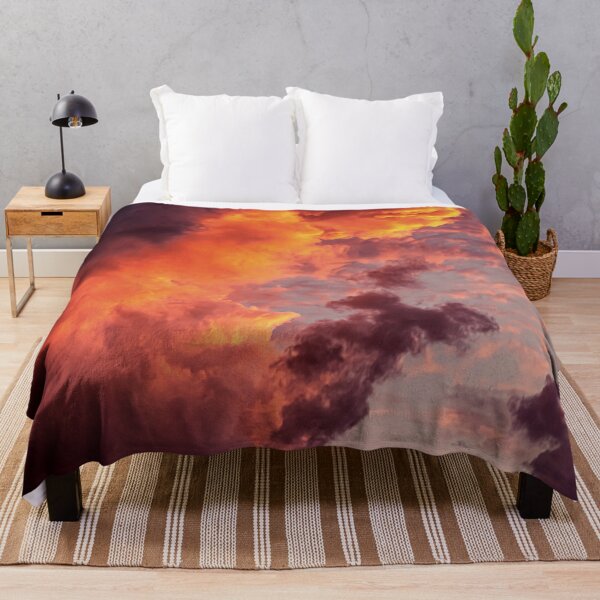 Item preview, Clouded Sky Scene, Vintage Wall Art, Cloudy Sky Landscape, Sunny Sky, Sunrise Sunset, summer skies designed and sold by Nature-Arts.