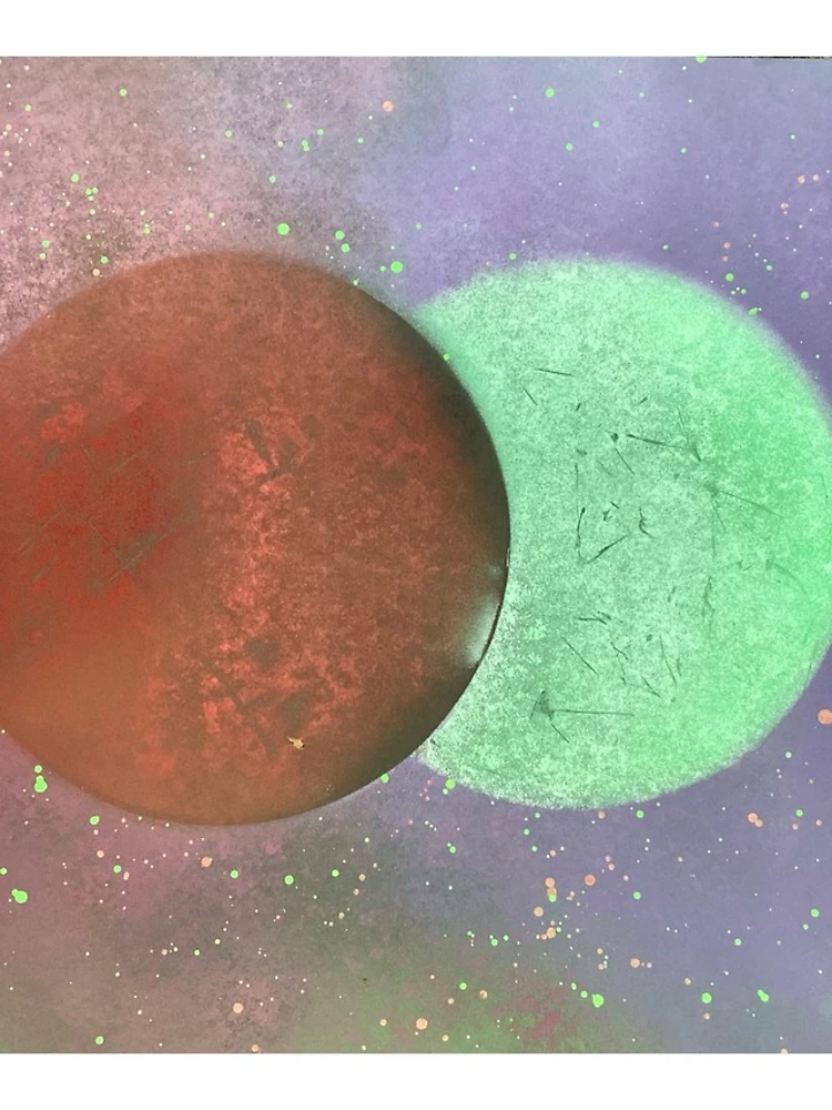 Thumbnail 4 of 4, iPhone Case, Dual Moons designed and sold by RagnaroksTale.