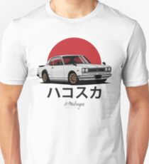 Skyline GT-R hakosuka (white) Unisex T-Shirt