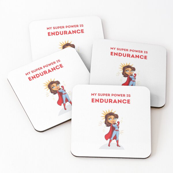 Item preview, My Super Power is Endurance designed and sold by Inspired2Live.