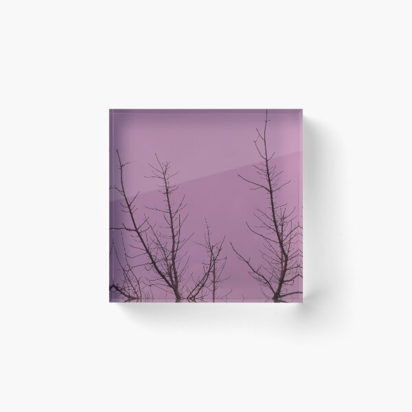 Item preview, Winter Trees with Purple Sky designed and sold by KeksWorkroom.