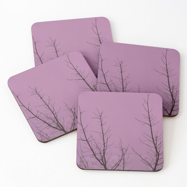 Item preview, Winter Trees with Purple Sky designed and sold by KeksWorkroom.
