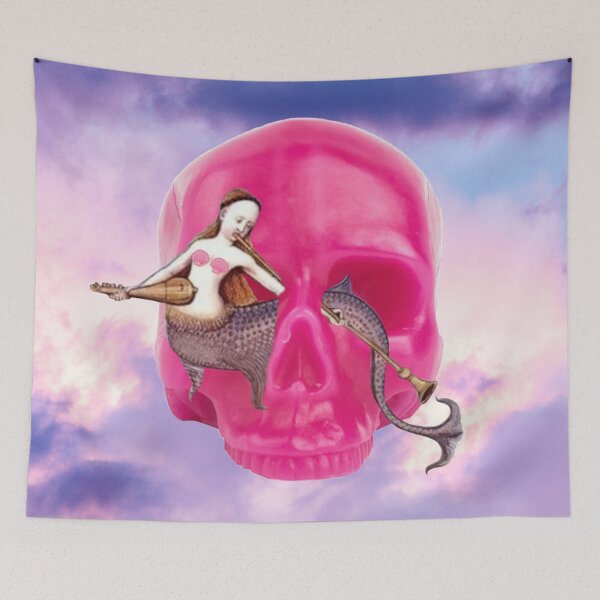 Item preview, Musical Mermaid Skull in the Sky designed and sold by Collinwood-1770.