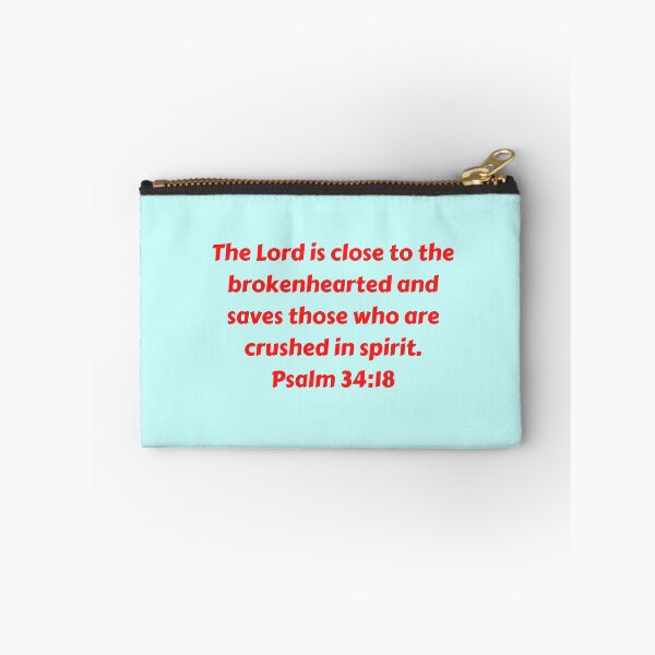 Aperçu de l'œuvre Bible Verse Psalm 34:18 créée et vendue par Prayingwarrior.