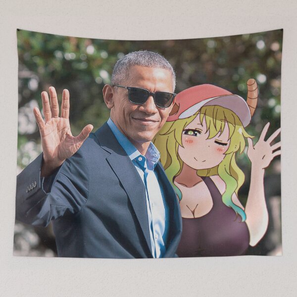 Item preview, Obama's dragon maid designed and sold by Gangstas with Waifus.
