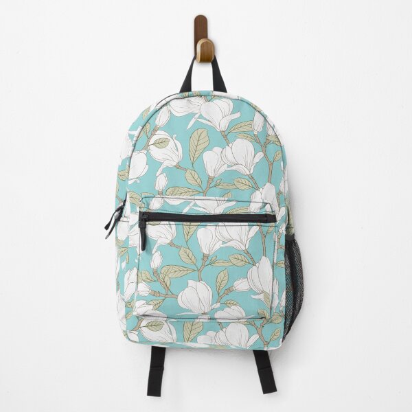 Item preview, Botanical Seamless Pattern Blooming Flower Magnolia designed and sold by Peekonet.