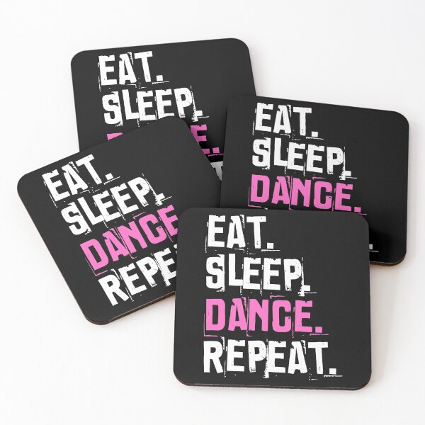Item preview, Eat Sleep Dance Repeat Ballet Dancer Dancing designed and sold by 74ninetees.