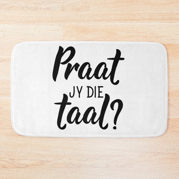 Item preview, Praat jy die taal? Do you speak Afrikaans - Afrikaans text. lettering.  designed and sold by pidzam4e.