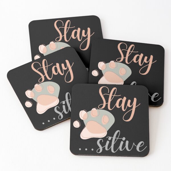 Item preview, Dog Lover Stay pawsitive Gift for Dog Owners designed and sold by SweetbeStore.