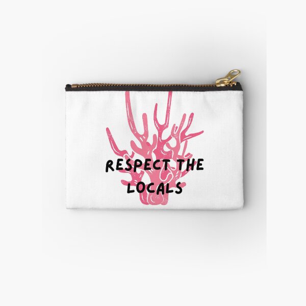 Item preview, Respect the locals coral aesthetic designed and sold by LemonCinammon.