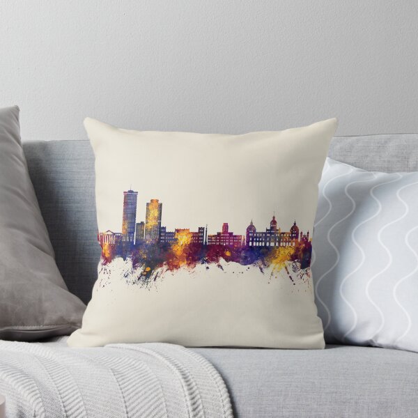 Item preview, A Coruña Spain Skyline designed and sold by ArtPrints.