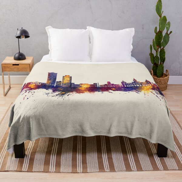 Item preview, A Coruña Spain Skyline designed and sold by ArtPrints.