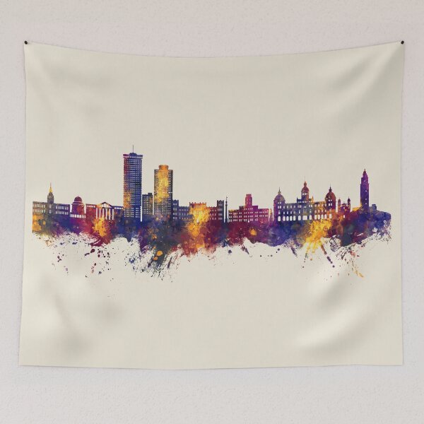 Artikelvorschau, A Coruña Spain Skyline entworfen und verkauft von ArtPrints.