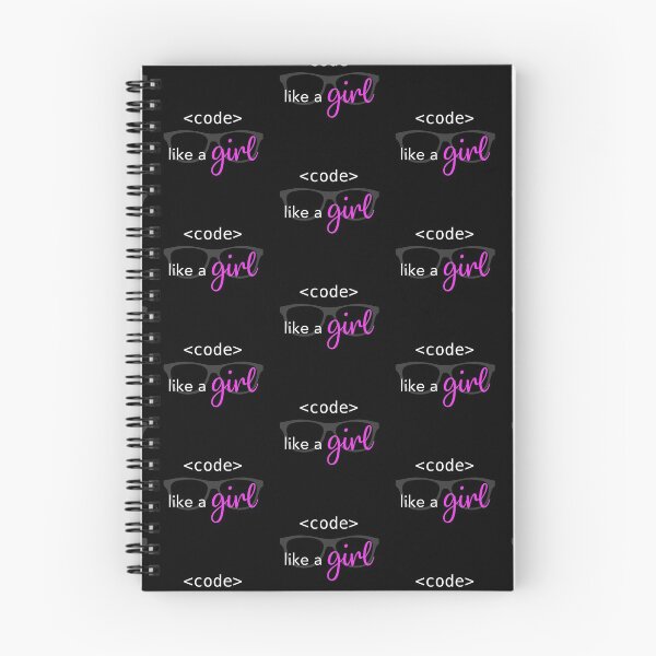 Item preview, Code Like a Girl - Dark designed and sold by color-coder.