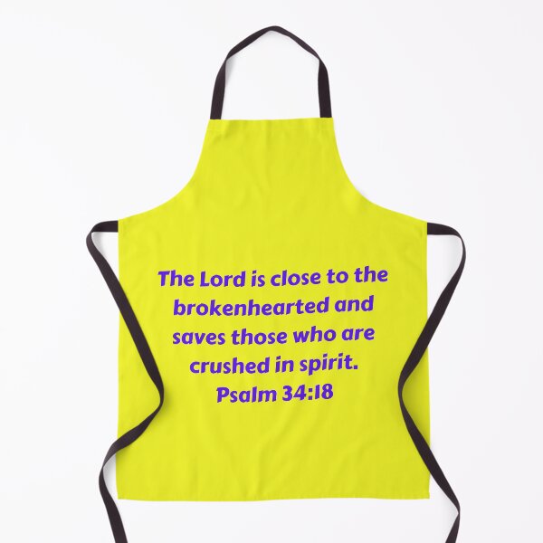 Artikelvorschau, Bible Verse Psalm 34:18 entworfen und verkauft von Prayingwarrior.