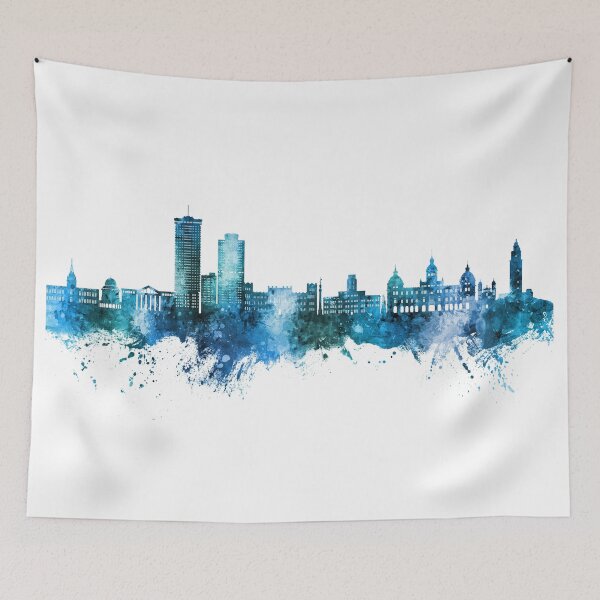 Artikelvorschau, A Coruña Spain Skyline entworfen und verkauft von ArtPrints.