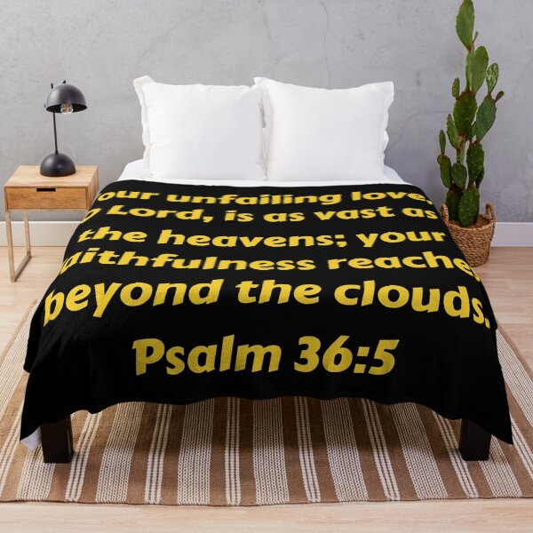 Artikelvorschau, Bible Verse Psalm 36:5 entworfen und verkauft von Prayingwarrior.