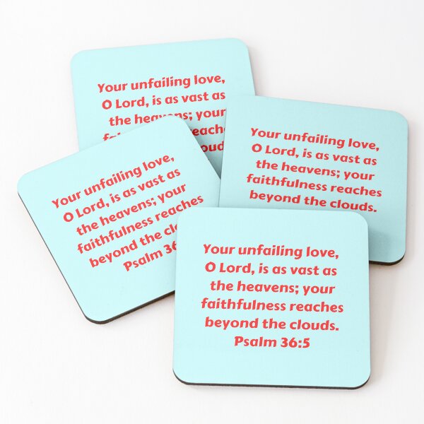Item preview, Bible Verse Psalm 36:5 designed and sold by Prayingwarrior.