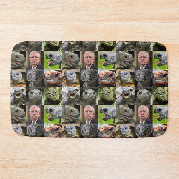 Item preview, Great Turtles and Mitch McConnell Collage designed and sold by Thelittlelord.