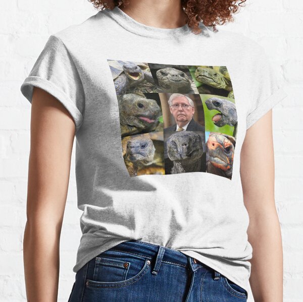 Great Turtles and Mitch McConnell Collage Classic T-Shirt