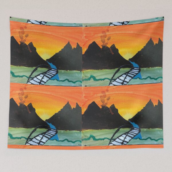 Item preview, A Bridge over Green Water designed and sold by Artdesrapides.