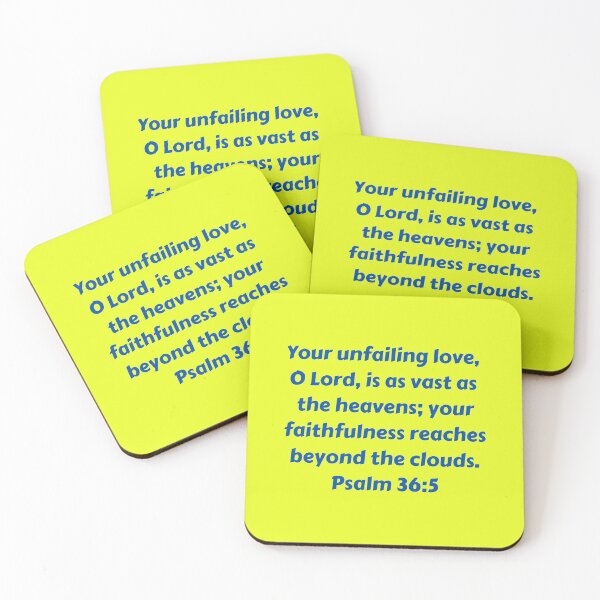 Item preview, Bible Verse Psalm 36:5 designed and sold by Prayingwarrior.