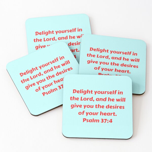 Item preview, Bible Verse Psalm 37:4 designed and sold by Prayingwarrior.