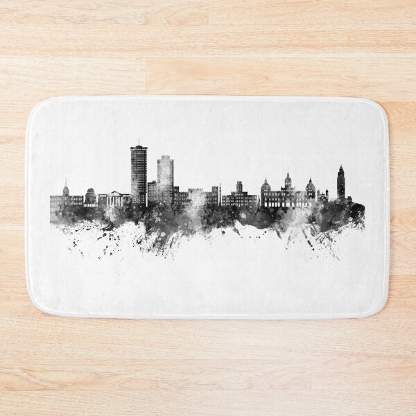 Item preview, A Coruña Spain Skyline designed and sold by ArtPrints.