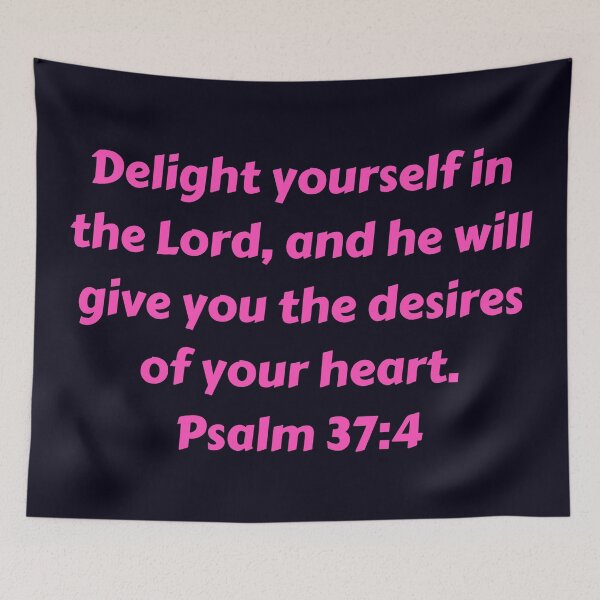 Item preview, Bible Verse Psalm 37:4 designed and sold by Prayingwarrior.