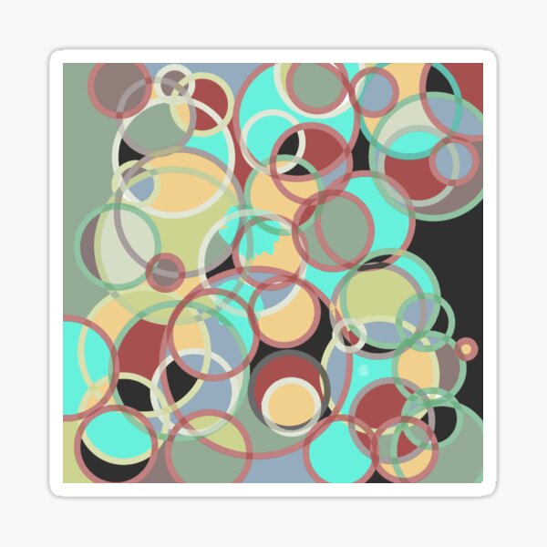Abstract #52 Sticker
