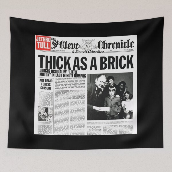 Item preview, Jethro Tull - Thick As A Brick designed and sold by HurtBillta.