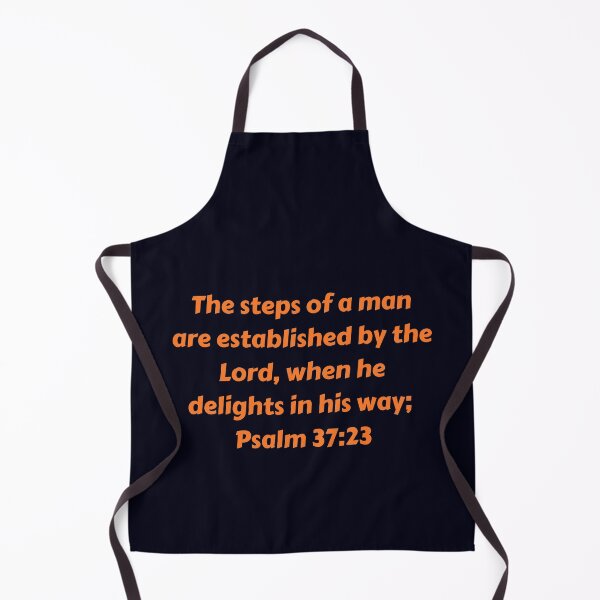 Artikelvorschau, Bible Verse Psalm 37:23 entworfen und verkauft von Prayingwarrior.