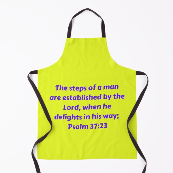 Aperçu de l'œuvre Bible Verse Psalm 37:23 créée et vendue par Prayingwarrior.