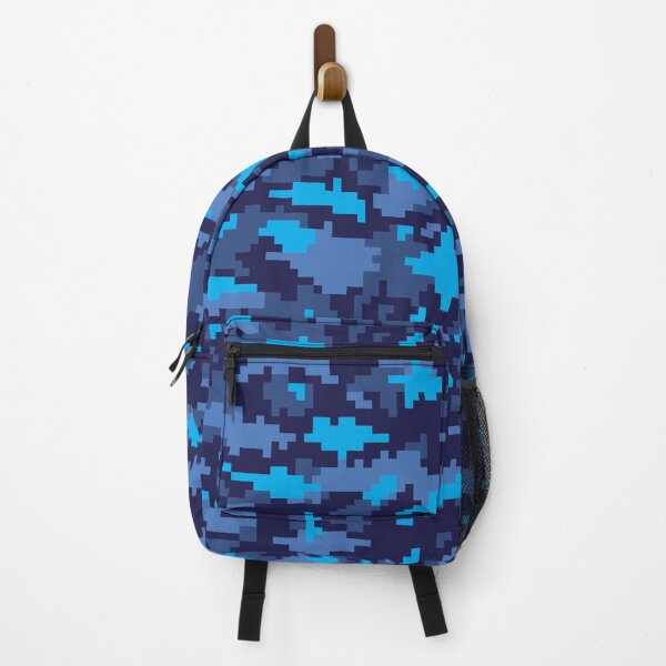 Item preview, Blue Digital Camoflage designed and sold by miraclemaker.