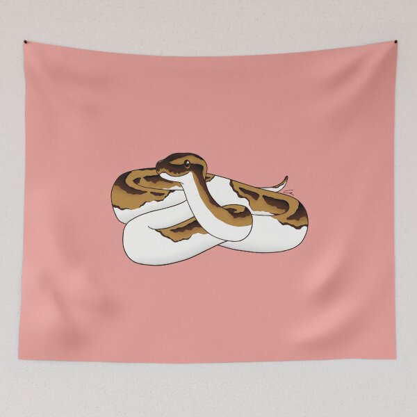 Item preview, Piebald Ball Python Illustration IV designed and sold by anacecilia.