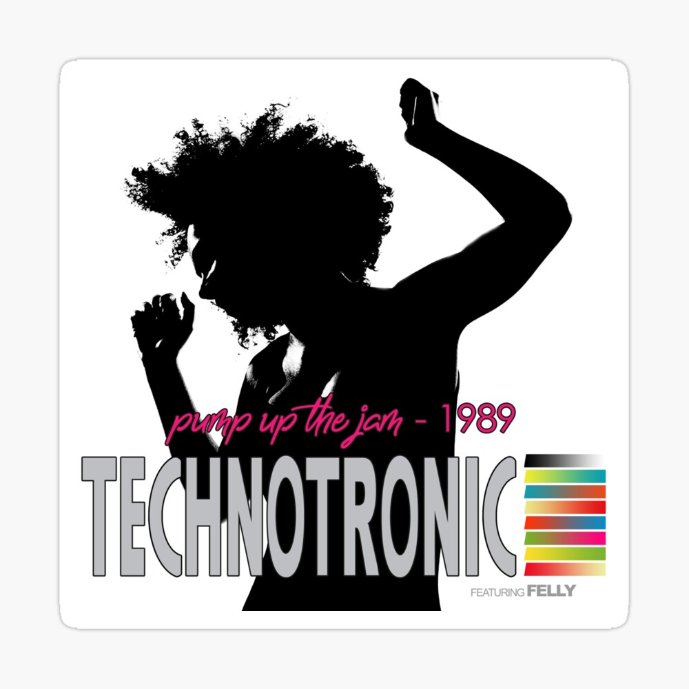 Technotronic t-shirt - pump up the jam 1989